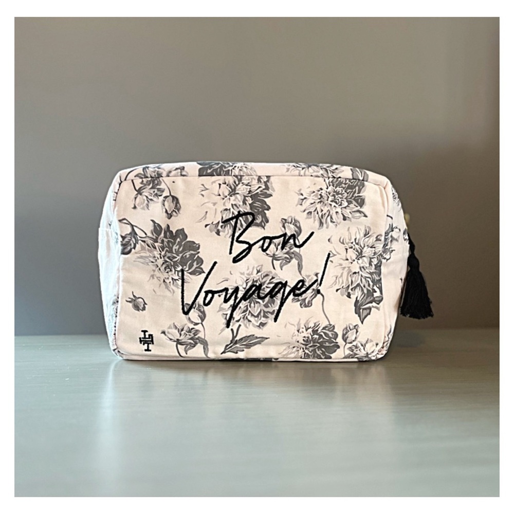 NEW LOLLIA Margot Elena Cosmetic Toiletry Bag Lovely Essentials Floral Print